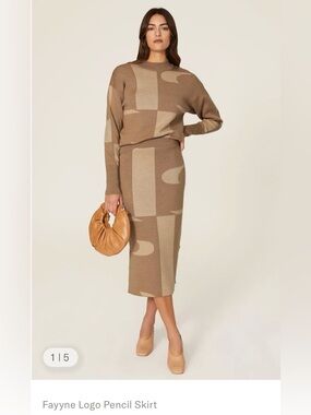 NWT Boss Fayyne 100% Virgin Wool Pencil Skirt - Large